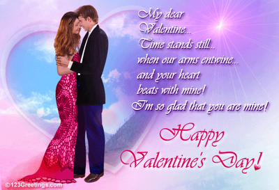 Happy Valentines  Cards on Valentine   S Day E Card       Free E Card   Quotes